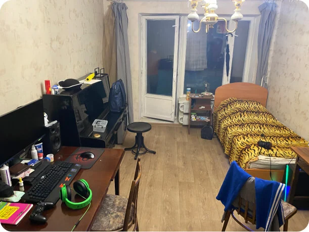квартира до стейджинга